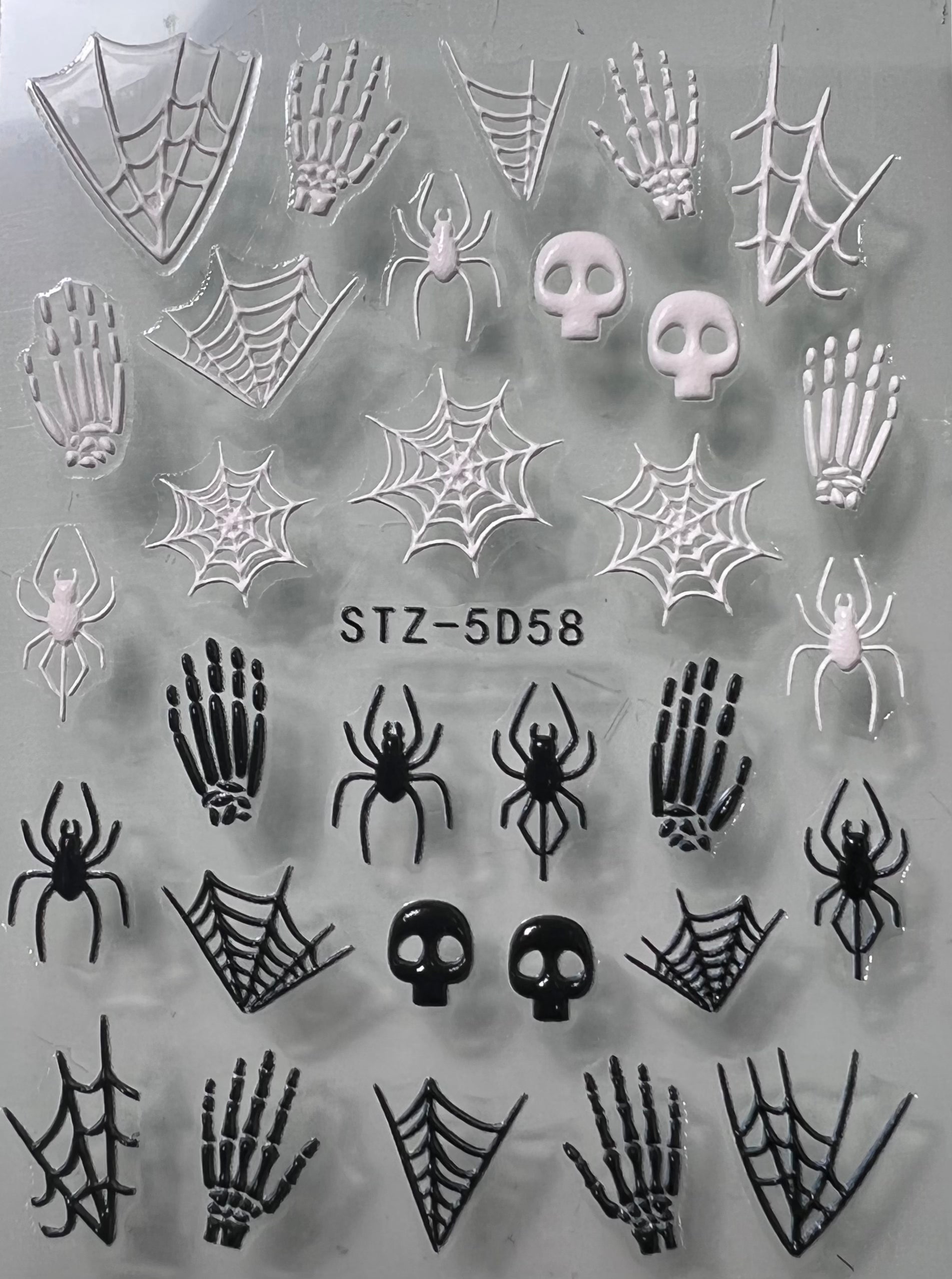 3D Halloween Stickers