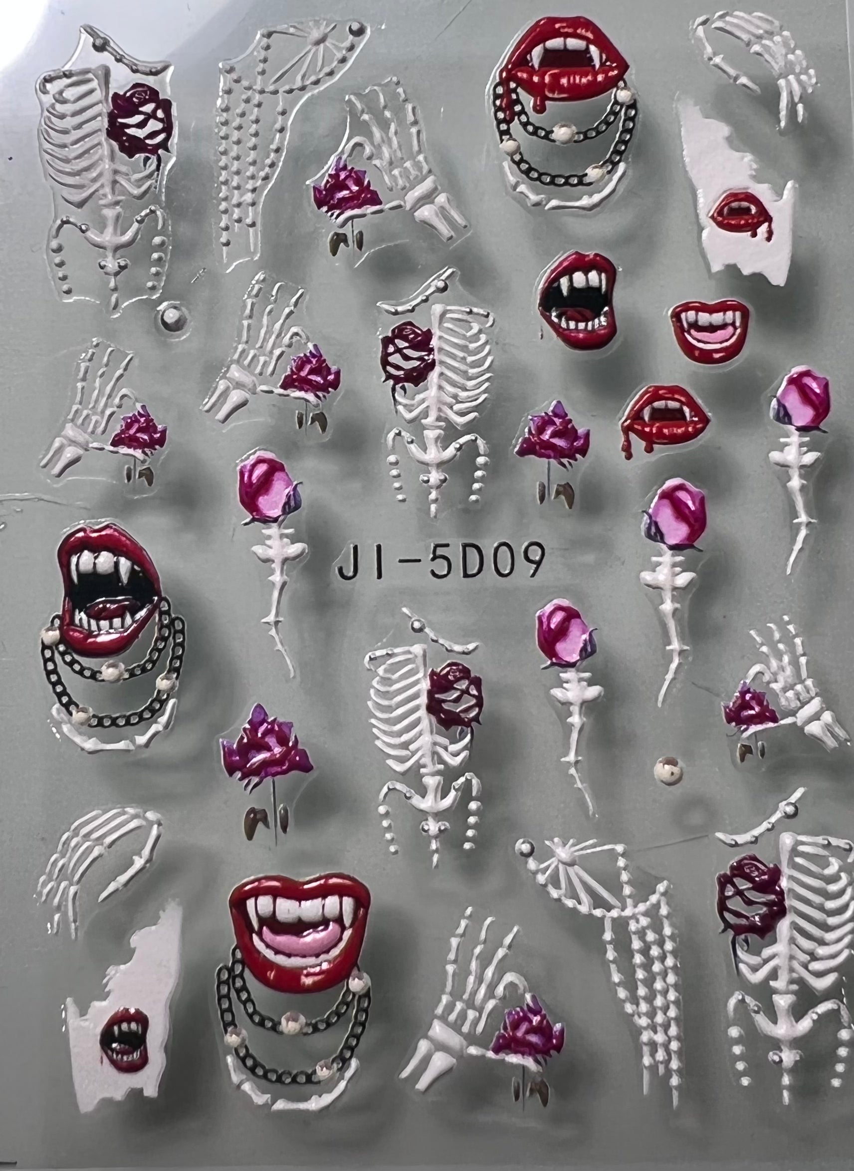 3D Halloween Stickers